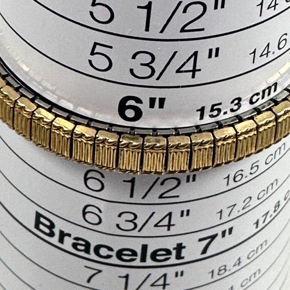 VTG Timex Watch Womens 21mm Square Manual Wind Gold Tone Expansion Band Working - Picture 12 of 12